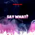 Say what (Radio Edit) - Single album cover