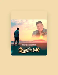 Listen to Revelación 5:40, watch music videos, read bio, see tour dates & more!