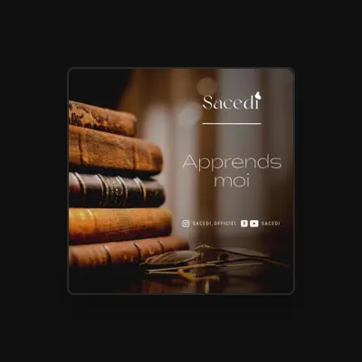 Listen to Sacedi, watch music videos, read bio, see tour dates & more!