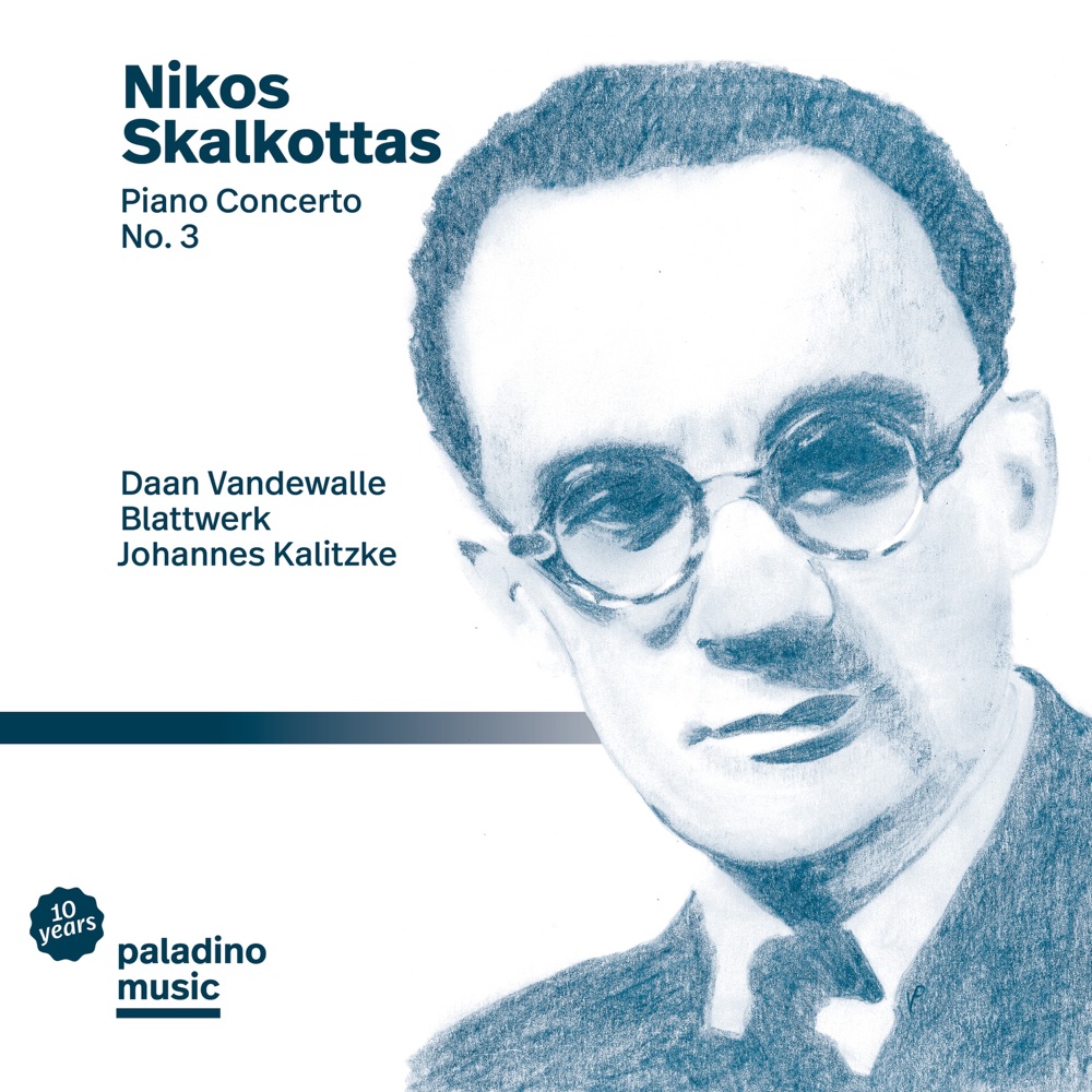 Обложка альбома «Nikos Skalkottas: Piano Concerto No. 3» — Daan Vandewalle, Blattwerk & Johannes Kalitzke