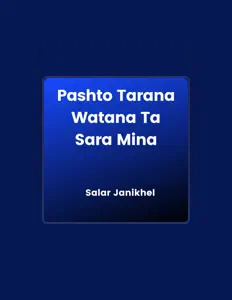 Ascolta Salar Janikhel, guarda video musicali, leggi la biografia, vedi le date del tour & altro!
