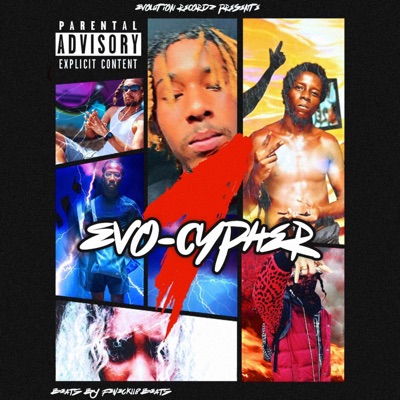 Evo-Cypher (feat. JrdPlug, Liberty, Haïlifa, Bonsoirjeecy, Skully & Yanabloodz) - Single
