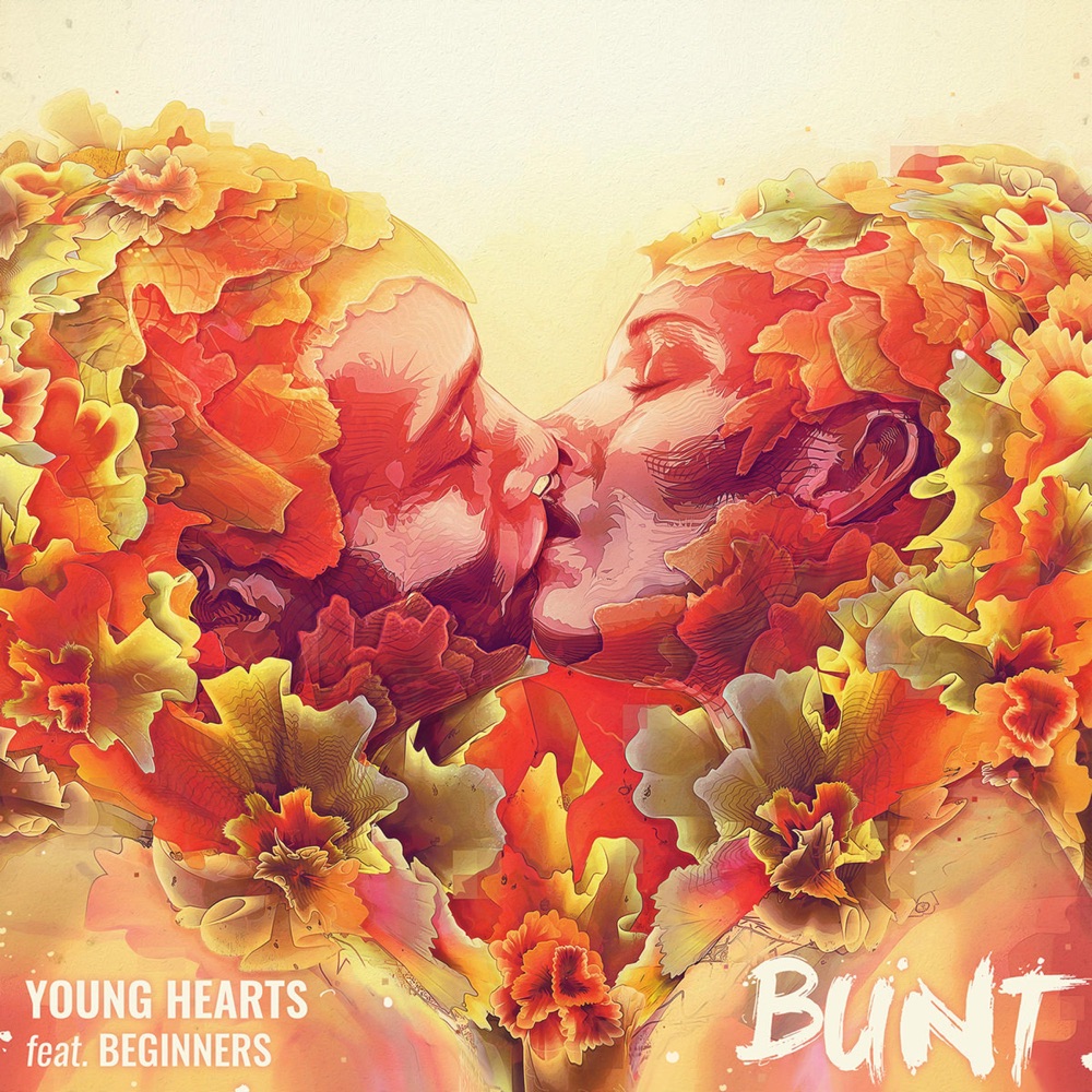 Обложка альбома «Young Hearts - Single» — BUNT. & BEGINNERS
