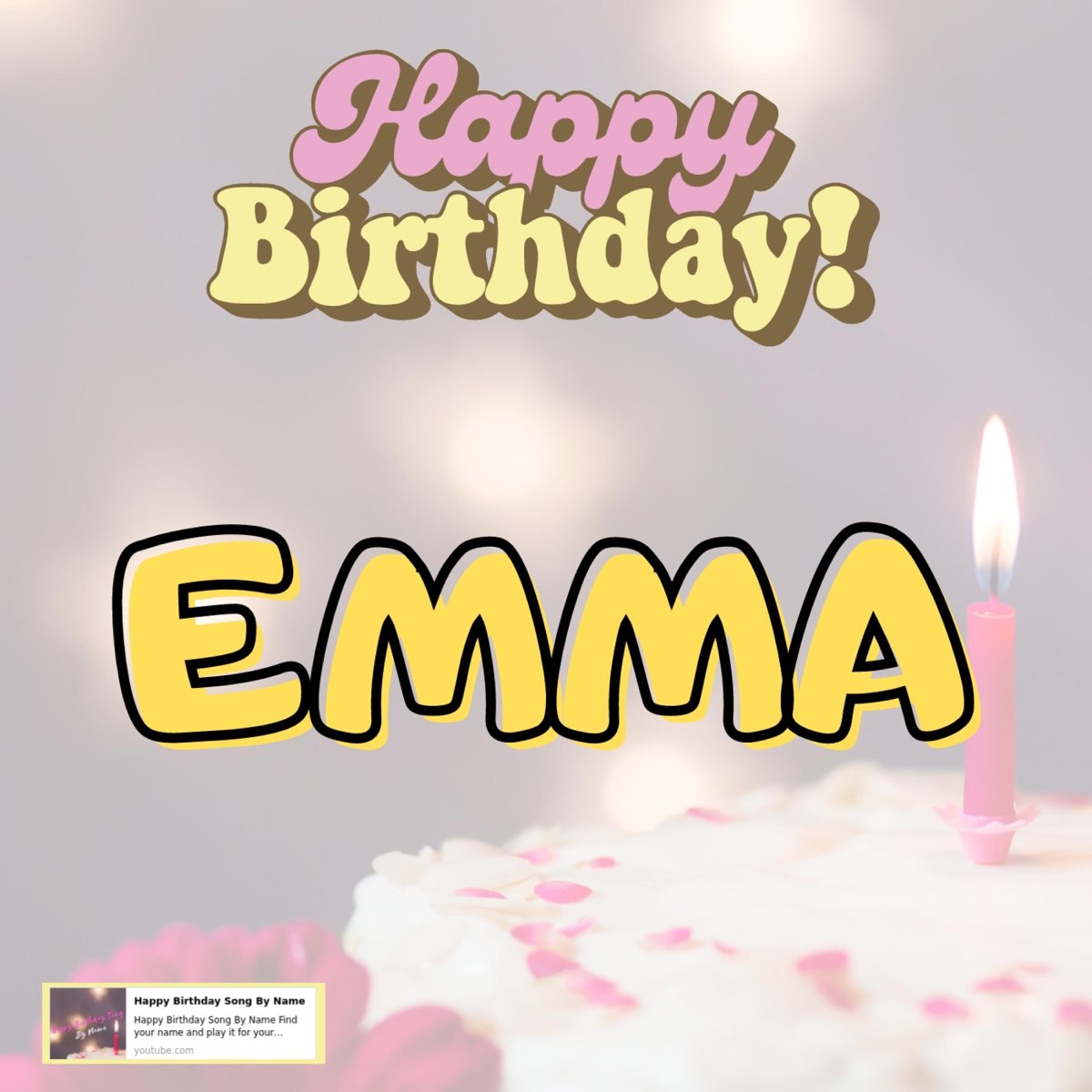 ‎Happy Birthday EMMA Song - Single - Album by Happy Birthday Song By ...