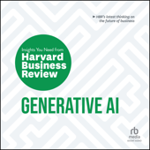 Generative AI : The Insights You Need from Harvard Business Review(HBR Insights) - Harvard Business Review Cover Art