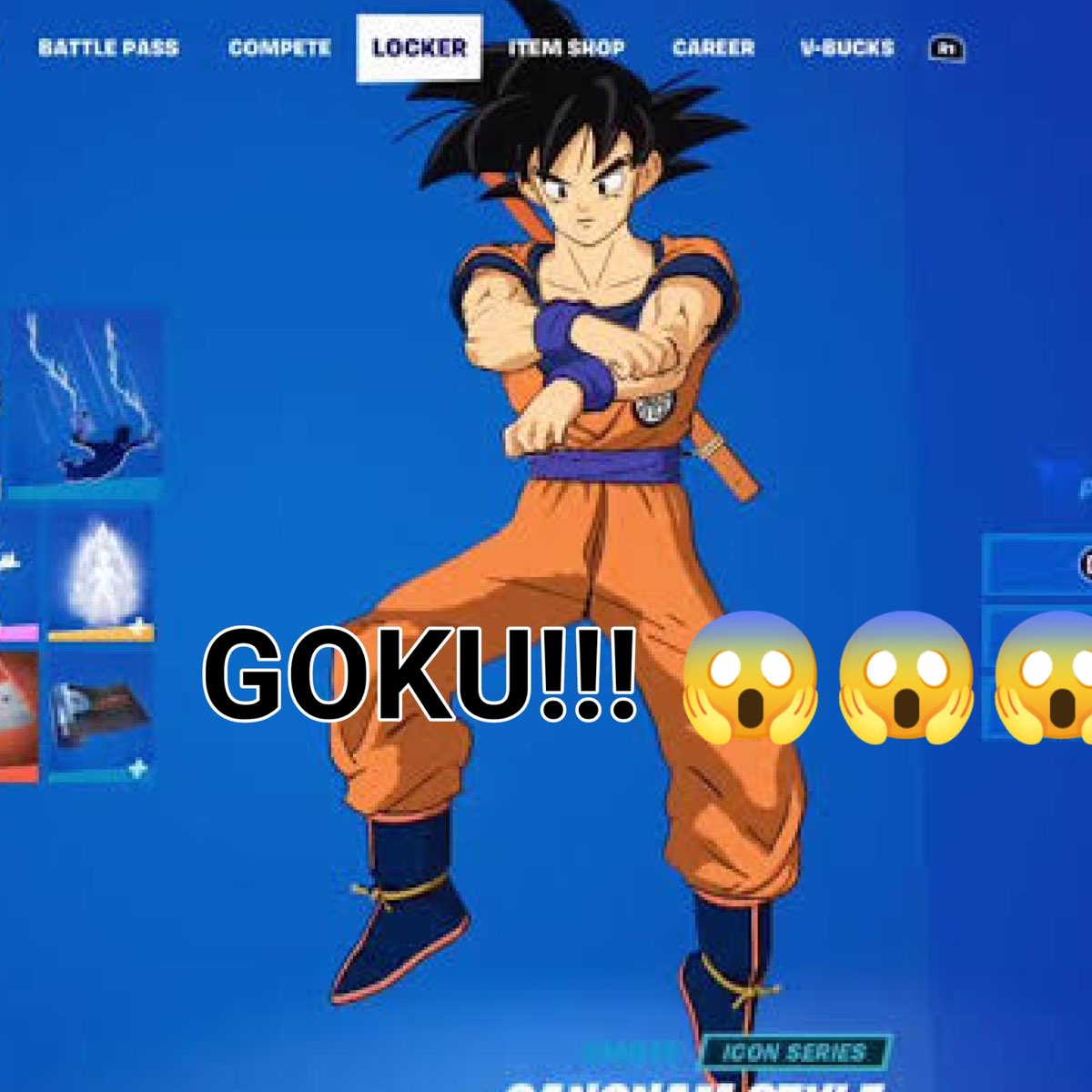 Skin - Goku - Fortnite 