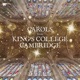 CAROLS FROM KING'S COLLEGE CAMBRIDGE cover art