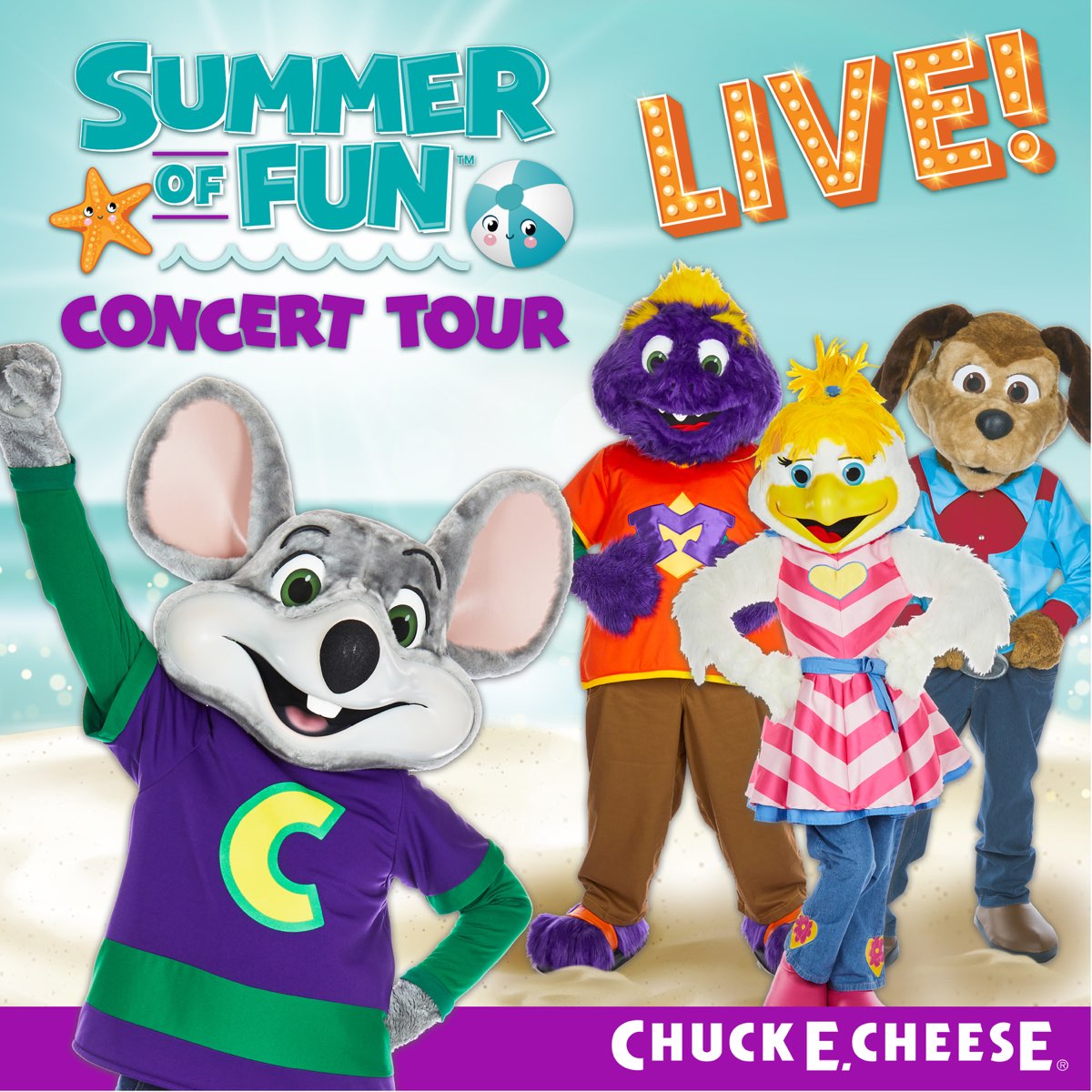 Summer Of Fun Chuck E Cheese Summer of Fun Concert Tour (Live!) - Album by Chuck E. Cheese - Apple