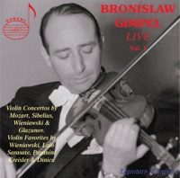 Bronislaw Gimpel, Vol. 1 (Live) - Bronislaw Gimpel
