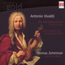 Vivaldi: The Four Seasons &amp; Violin Concertos - Camerata Bern &amp; Thomas Zehetmair Cover Art