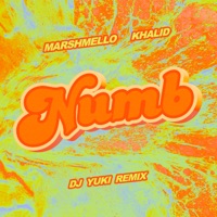 Album cover for Numb (DJ YUKI Remix) - Single by Marshmello, Khalid & DJ YUKI