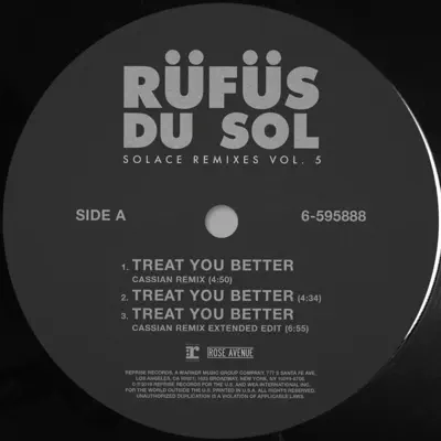 Solace Remixes, Vol. 5 - Single - Rüfüs Du Sol Solace Remixes, Vol. 5 - Single - Rüfüs Du Sol