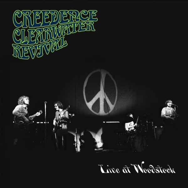 Album cover for Live at Woodstock by Creedence Clearwater Revival