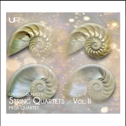 Donizetti: String Quartets, Vol. 2 - Quartetto Mitja Cover Art