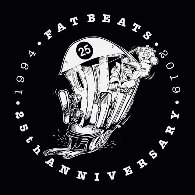 RSXGLD Fat Beats (25th Anniversary Compilation) Album Cover