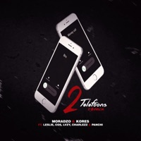 2 Telefoons (feat. Leslie, Cos, Lvzy, Charlezz & Panchi) [Remix] - Single - Kores & Moradzo