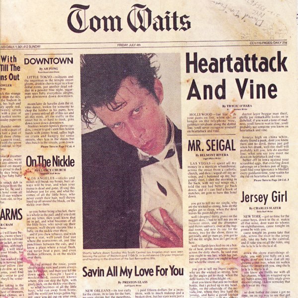 7EP 7インチ Tom Waits Heartattack And Vine Heartattack And Vine - Album by Tom Waits | Spotify