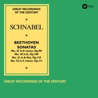 Beethoven: Piano Sonatas Nos 27, 30, 31 & 32 - Artur Schnabel
