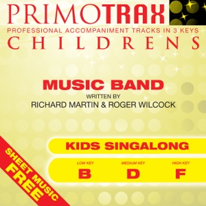 Music Band (Toddler Songs Primotrax) [Performance Tracks] - EP
