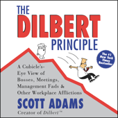 The Dilbert Principle (Abridged) - Scott Adams Cover Art