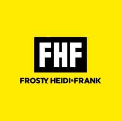 Frosty, Heidi and Frank with guest Christopher Titus