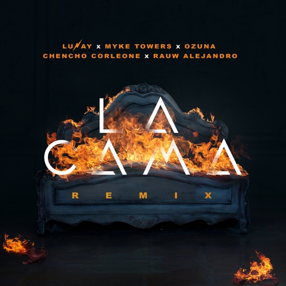 Cover artwork for La Cama (feat. Chencho Corleone & Rauw Alejandro)