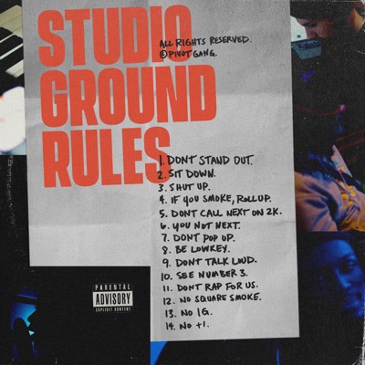 Studio Ground Rules (feat. Saba, Frsh Waters & MfnMelo) - Single
