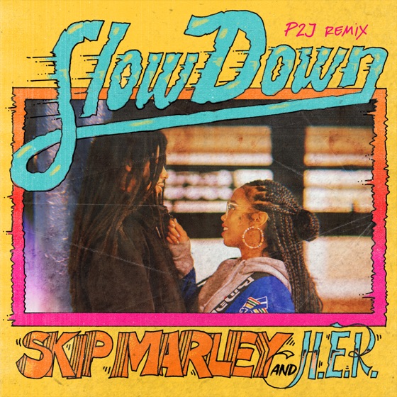 Cover artwork for Slow Down (feat. H.E.R.)