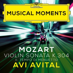Mozart: Violin Sonata No. 21 in E Minor, K. 304: II. Tempo di Menuetto (Transcr. Avital for Mandolin and Piano) [Musical Moments] - Single