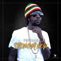 Album cover for Stronger Now by Popcaan & Notnice