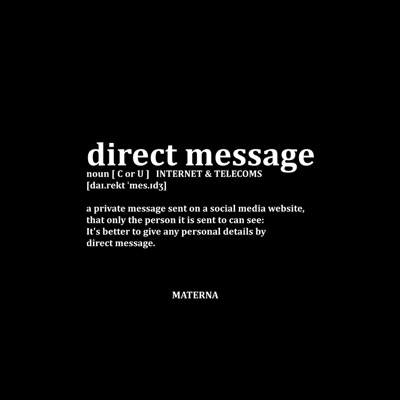 direct message - EP