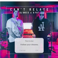 CAN'T RELATE (feat. B Pat) - Single - DJ BRO D