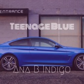 Teenage Blue - Original by Ana B Indigo