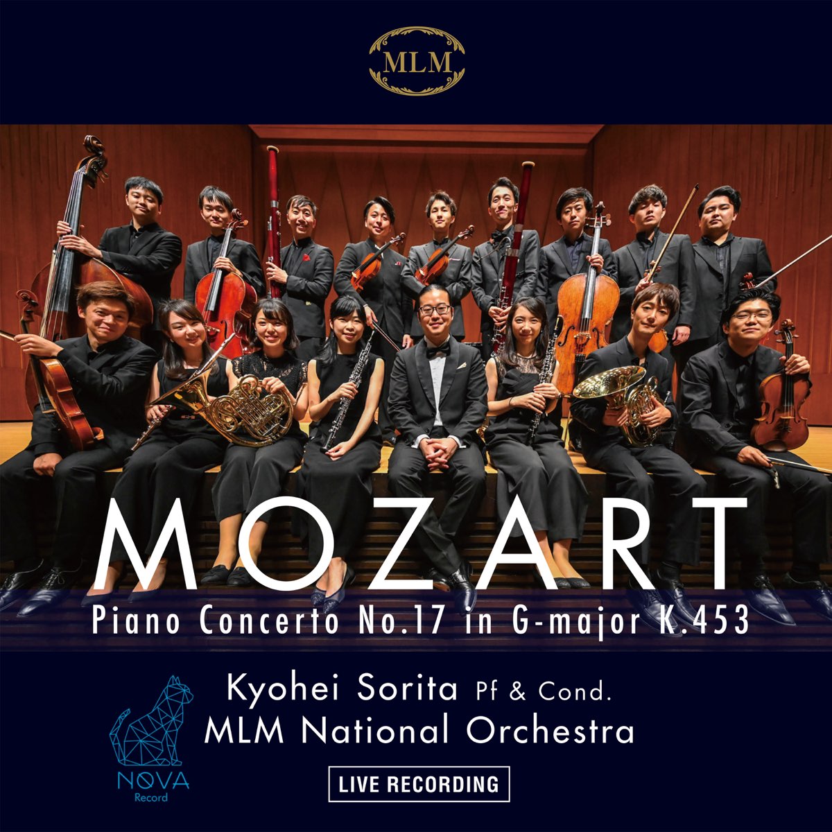 Mozart: Piano Concerto No. 17 in G Major K.453 – Album par Kyohei Sorita &  MLM National Orchestra – Apple Music