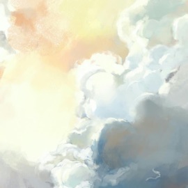 Raincloud Behind Clouds