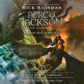 The Last Olympian: Percy Jackson and the Olympians: Book 5 (Unabridged) - Rick Riordan Cover Art