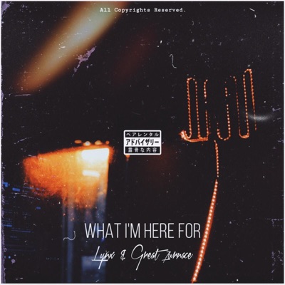 What I'm Here For - Single