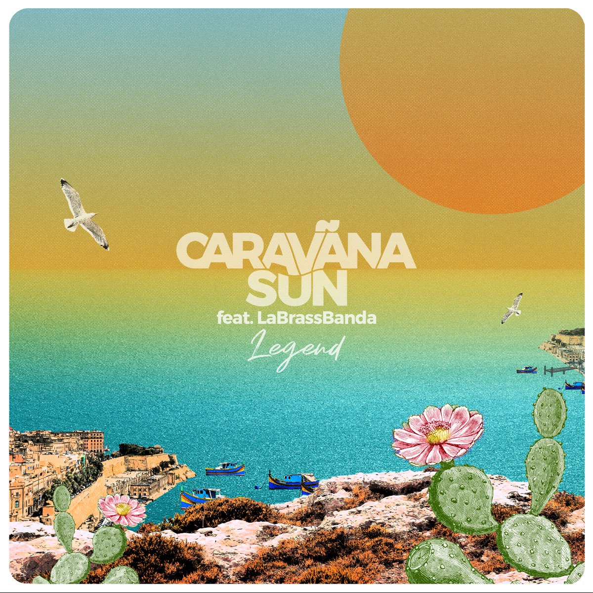 Солнце feat. Legend LABRASSBANDA Caravana Sun обложка альбома.