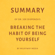 Milkyway Media - Summary of Joe Dispenza's Breaking the Habit of Being Yourself by Milkyway Media (Unabridged)