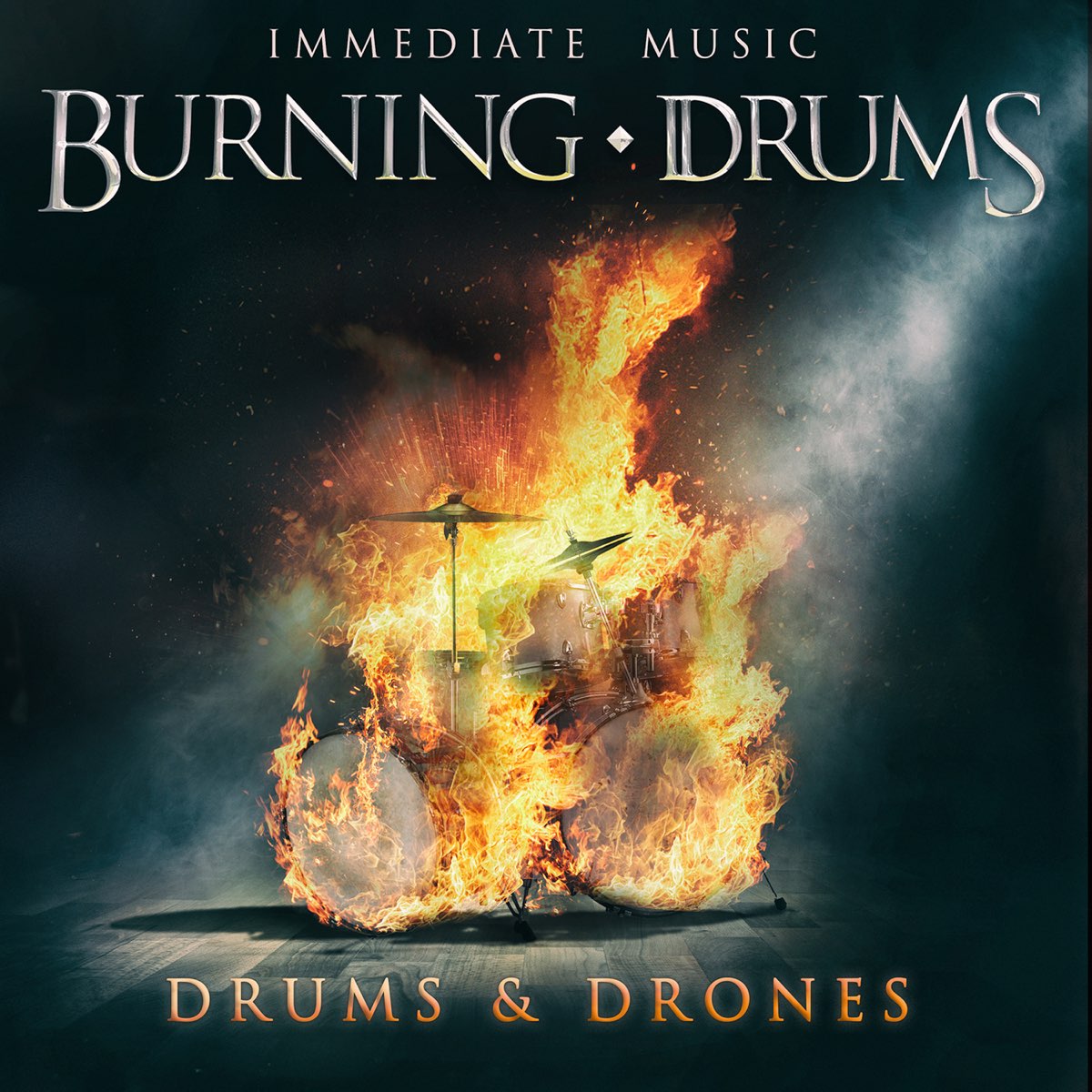 ‎apple Music 上immediate Music的专辑《burning Drums Drums And Drones》 1359