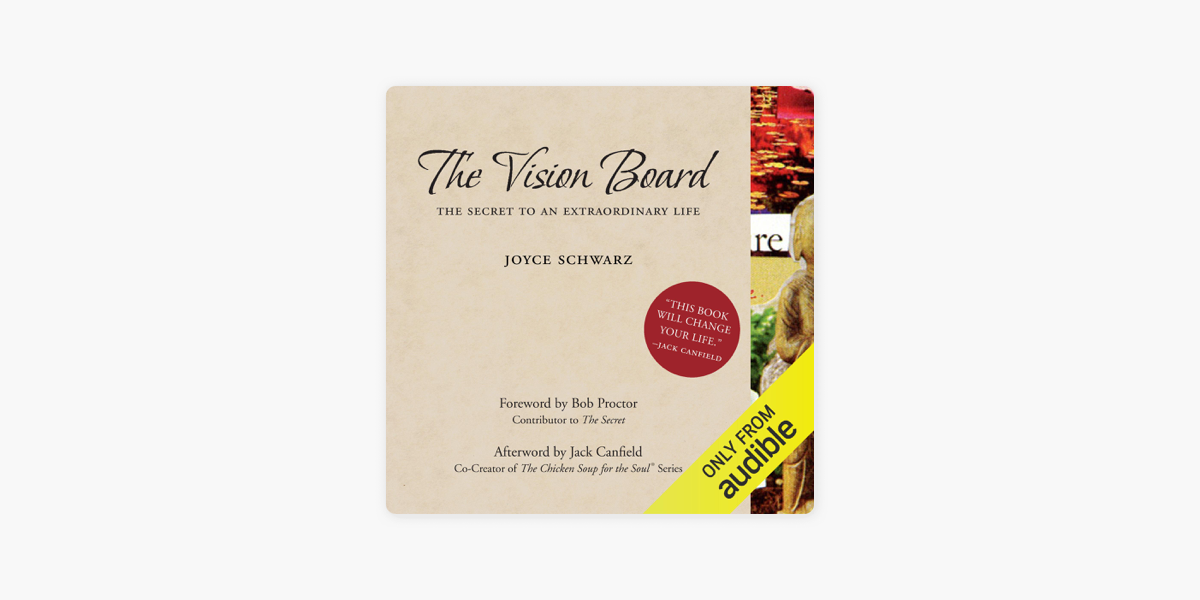 The Vision Board: The Secret to an Extraordinary Life by Joyce Schwarz,  Natasha Soudek, Audiobook (MP3 on CD)