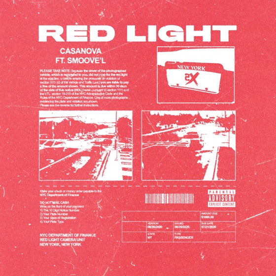 Cover artwork for Red Light (feat. Smoove'L)