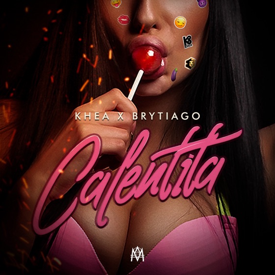 Cover artwork for Calentita (feat. Brytiago)