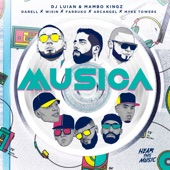 Música (feat. Myke Towers, Darell & Arcángel) artwork