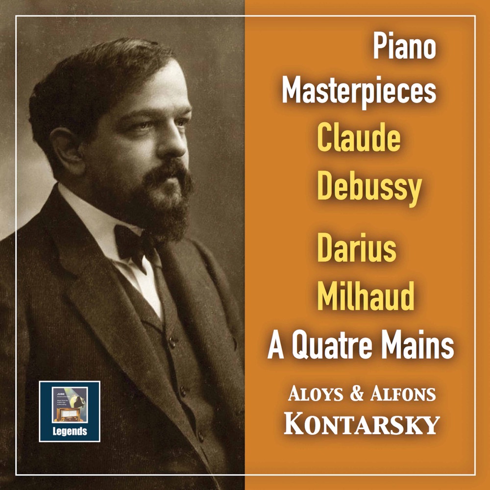 Обложка альбома «Debussy & Milhaud: Works for Piano 4-Hands» — Aloys Kontarsky & Alfons Kontarsky
