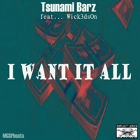 I Want It All - Single - Tsunami Barz & Wick3dsOn
