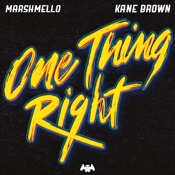 Cover artwork for One Thing Right