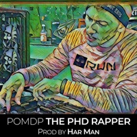 Album cover for Mit by PomDP the PhD rapper