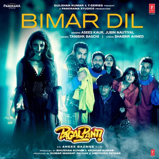 Cover artwork for Bimar Dil (From "Pagalpanti")