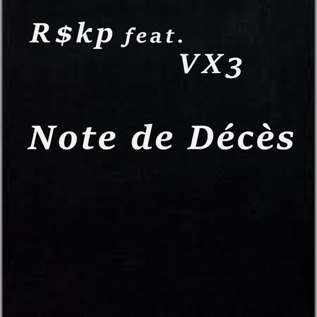 La Peste Noire - Single - Album by R$kp - Apple Music